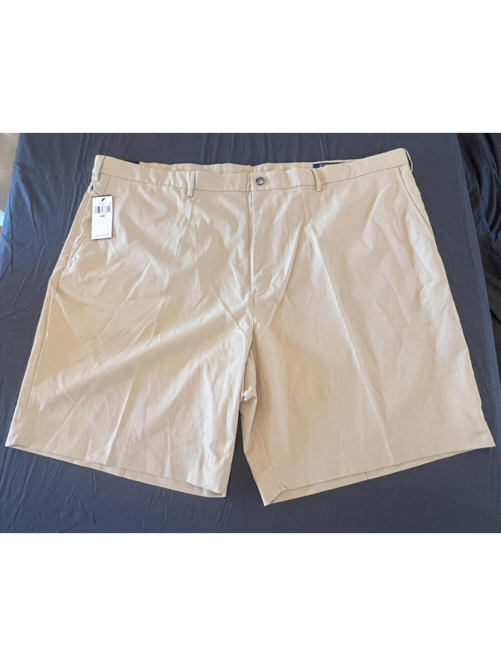 Polo Ralph Lauren Performance Shorts Mens 50B Khaki Classics Golf Flat‎ Front